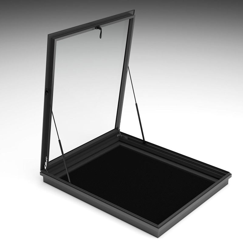 Skrin Tetingkap Manual Top-Hung Bersepadu